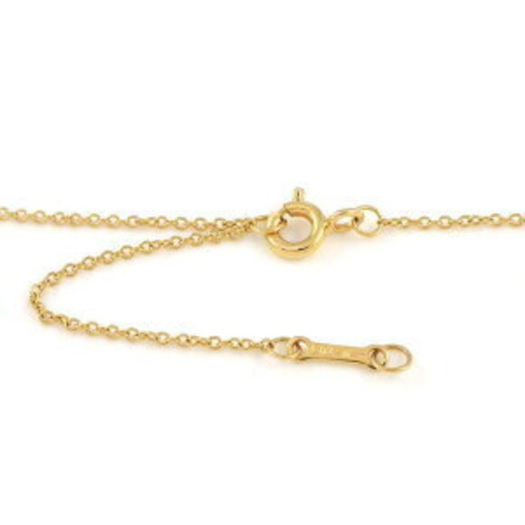 Tiffany Co Palomas Melody Double Circle Necklace Gold - Picture 3 of 10